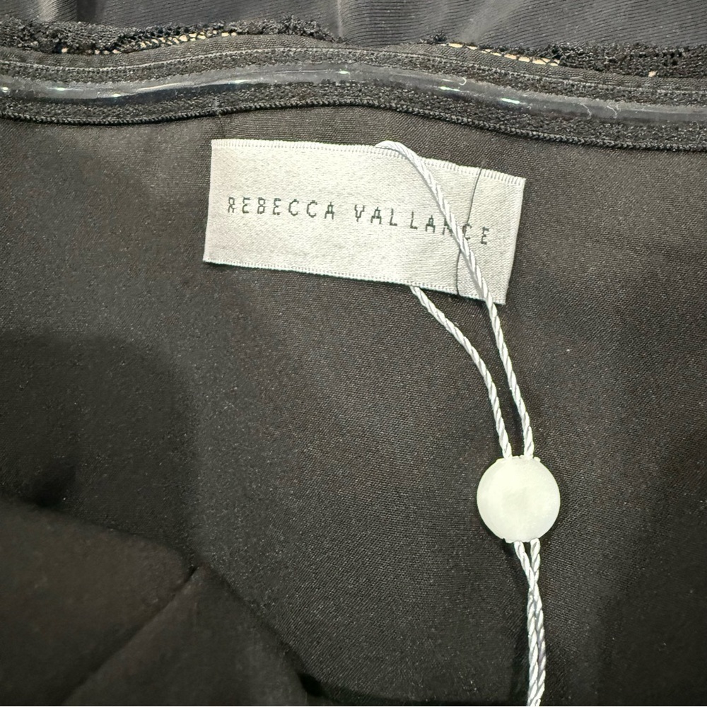 NWT Rebecca Vallance Jumpsuit Betty Strapless Lace Bodice in Black - Picture 12 of 12